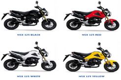 Warna Baru, Honda MSX125 Dibikin Lebih Centil