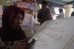 Membatik Alquran Mulai Digarap di Masjid Agung Solo
