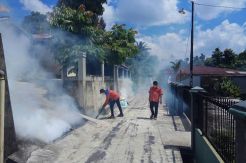 Banyak Permintaan Masyarakat, Partai Perindo Gelar Fogging di Pekanbaru