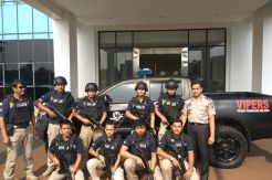 Berantas Kejahatan, Polres Tangsel Lepas Ular Derik