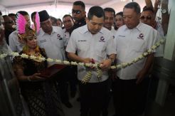 Resmikan Kantor DPD, HT Instruksikan Kader Kerja Maksimal Majukan Indonesia