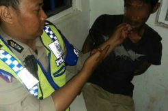 Aksi Brigadir Marlendo dan Brigadir Scifo Kejar Pemotor Bawa Sabu