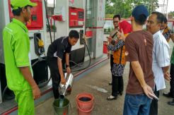 Jelang Mudik, Metrologi Sidak SPBU di Jalur Nasional Ciamis