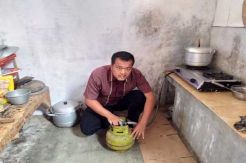 Harga Gas Elpiji 3 Kilogram di Pangandaran Melebihi HET