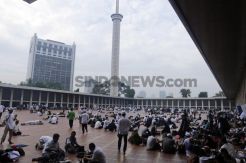 Meski Tak Diizinkan, Aksi 96 Tetap Digelar di Kawasan Masjid Istiqlal