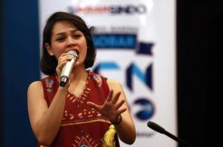 Spesial, Andien Rekaman Single Indahnya H-3 Melahirkan