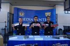 Operasi Patuh Ampadan I, Bea Cukai Jambi Sita 4,8 Juta Batang Rokok Ilegal Senilai Rp1,2 Miliar