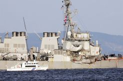 Seven US Navy Missing in USS Fitzgerald Crash