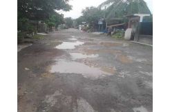 Dua Tahun Tak Diperbaiki, Warga Protes Kerusakan Jalan Pasundan Cijulang