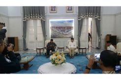 Bertemu Sandiaga Uno, Aher Berbagi Pengalaman Pimpin Jabar
