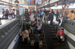Hari Ini Diprediksi Puncak Arus Mudik di Stasiun Pasar Senen