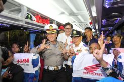 Honda Berangkatkan 2.315 Pemudik ke Kampung Halaman