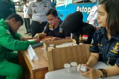 Masuk Terminal Ciamis, Sopir Bus Dites Urine