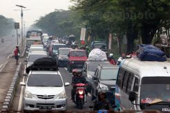 Pemudik Masih Padati Jalan Raya Sumedang