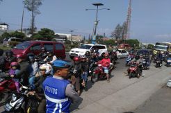 Lalu Lintas Arus Balik di GT Cileunyi Masih Terpantau Ramai Lancar