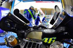 Rossi dan Marquez Beda Opini Soal Teks Layar Motor di MotoGP Jerman
