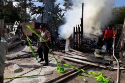 Ditinggal Nonton Televisi saat Membakar Sampah, Gudang Rumah Ikut Terbakar