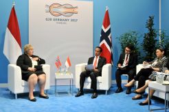 Jokowi Minta PM Norwegia Tingkatkan Kerja Sama Perdagangan