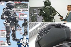 Rusia Terus Sempurnakan Seragam Iron Man dan Robot Terminator