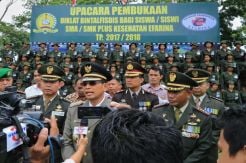 JR Saragih Jalin Kerja Sama dengan TNI Melalui Diklat