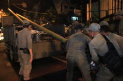 Hari Ketiga Sudah 20 Reklame Ilegal Dibongkar di Medan
