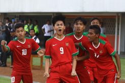 Tekuk Singapura, Timnas Raih Kemenangan Perdana