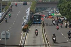 Rekayasa Lalin di Matraman, Banyak Pengendara Terkecoh