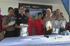 Polda Jateng Bekuk Dua Bandar Narkoba yang Selundupkan 1 Kg Sabu