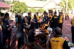 Didatangi BNNK, Ratusan Personel Polres Nias Kaget dan Pasrah