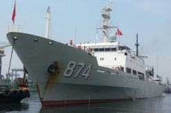 Kapal Perang China Bersandar di Pelabuhan Tanjung Priok