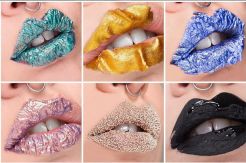 Unik! Tren Bibir Holographic dari Tisu Toilet