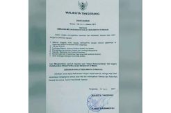 Keren, Wali Kota Tangerang Keluarkan Imbauan Hentikan Pekerjaan Saat Azan