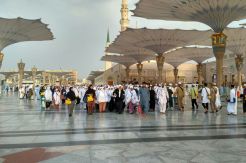 Masjid Nabawi Mulai Dibanjiri Jamaah Haji