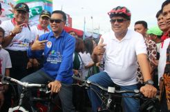 Menpora Buka Gala Desa Gowes Manado dan Kejurnas Selam Indonesia Finswimming