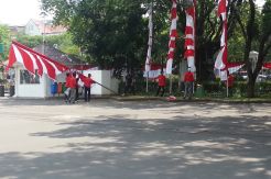 Istana Mulai Berhias Jelang Perayaan HUT RI