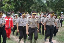 Kapolda Sumsel Tindak Tegas Pembakar Lahan di Sumsel
