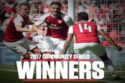 Win Community Shield, Arsenal Equivalent to Liverpool