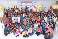 Run Social Awareness, Korindo Donates The Orphans
