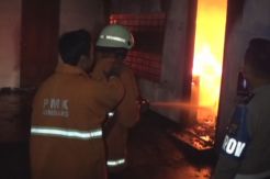 Gudang di Jombang Terbakar, Kerugian Ratusan Juta Rupiah