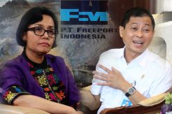 Sri Mulyani dan Jonan Rapat Tertutup Tentukan Nasib Freeport