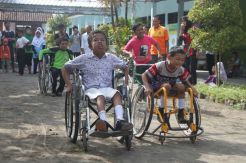 Begini Suasana Anak SLB Ikut Lomba Peringatan HUT Kemerdekaan