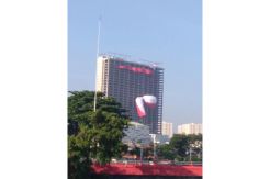 Lagi, Bendera Gede Jasa di Tangerang Robek Ditiup Angin