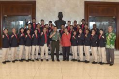 Panglima TNI kepada Atlet Karate: Bertarunglah dengan Jiwa Ksatria