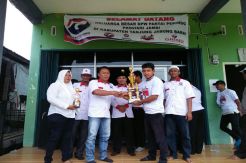 Meriahkan HUT RI, DPD Perindo Tanjabbar Gelar Kejuaraan Sepak Bola