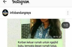 Pelajar Putri Dibacok Kawanan Begal di Bandung Viral di Medsos