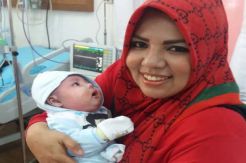 LBP2AR Bantu Biaya Pengobatan Bayi Penderita Kelainan Kulit