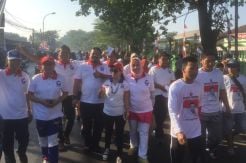 Ribuan Warga Bekasi Ramaikan Jalan Sehat Perindo