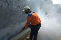 Rescue Perindo Fogging 600 KK di Perumahan Bukit Indah