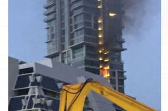 BPBD DKI Duga Korsleting Listrik, Apartemen Verde Terbakar