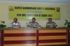 Amankan Idul Adha, 379 Personel Gabungan dan Dua Mobil Derek Dikerahkan